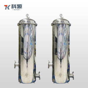 Factory Price High Quality Stainless Steel 304/316L Security Precision Filter Flange Type for Water Purification Treatment 1 Year Guarantee