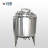 Double Wall Insulated Stainless Steel Hot Water Storage Tank with Temperature Control for Sanitary Process Applications