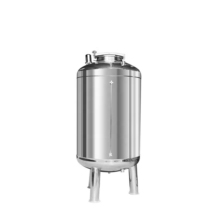 Stainless Steel Pressure Vessel Water Tank with Sanitary Internals for Clean Steam and Process Water Distribution Systems