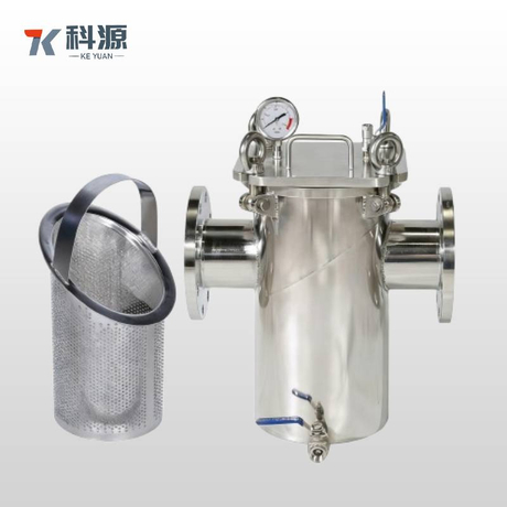 Corrosion-Resistant Stainless Steel Basket Filter with Easy Cleaning Design