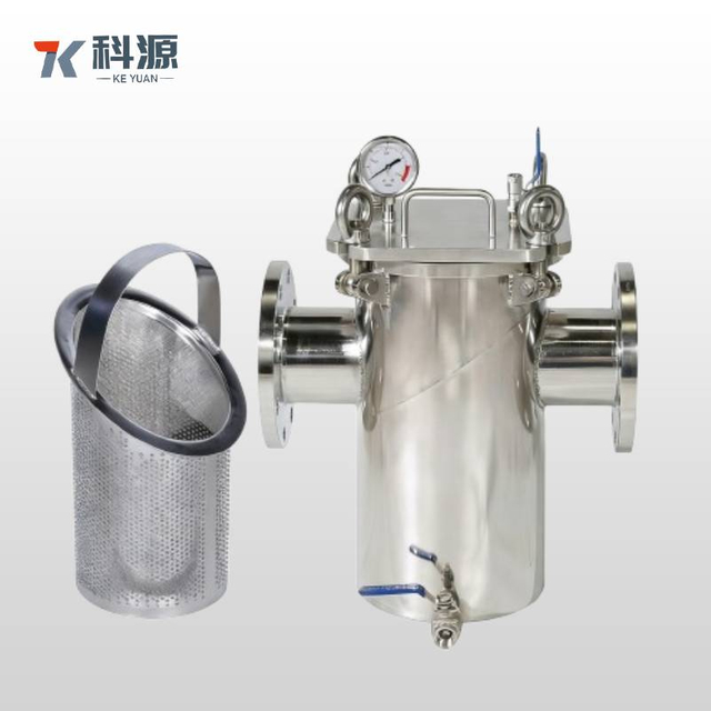 Corrosion-Resistant Stainless Steel Basket Filter with Easy Cleaning Design