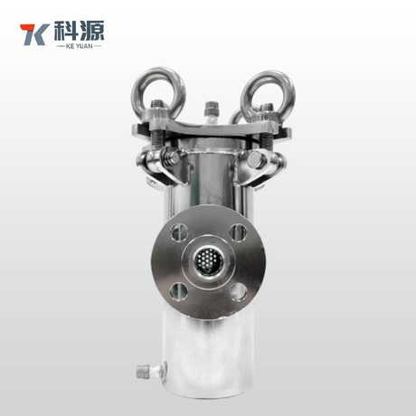 ASME Certified Stainless Steel Basket Filter Pressure Vessel with Differential Pressure Gauge for Filter Condition Monitoring