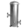 High Flow Tri-Clamp Stainless Steel Precision Filter with Large Diameter Cartridges and Low Pressure Drop Design