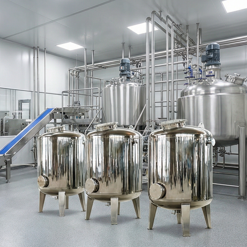 ASME Certified Stainless Steel Multi-Media Filter Vessel with Multiple Layers for Iron, Manganese, and Turbidity Reduction in Groundwater