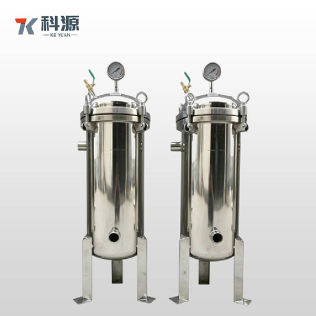 Rock-Solid Quick Open Stainless Steel Precision Filter with Reinforced Supporting Leg