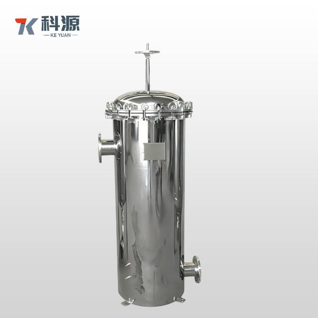 304 SS Precision Filter Quick Open Type Without Supporting Leg for Water Treatment