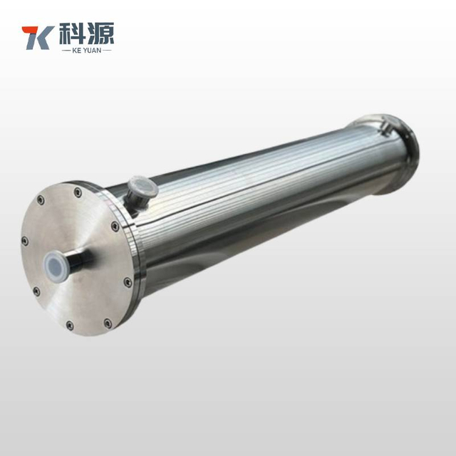 Stainless Steel Flange Type RO Membrane Housing 4" 8" 8040 with ANSI DIN Flanges for Water Treatment Systems