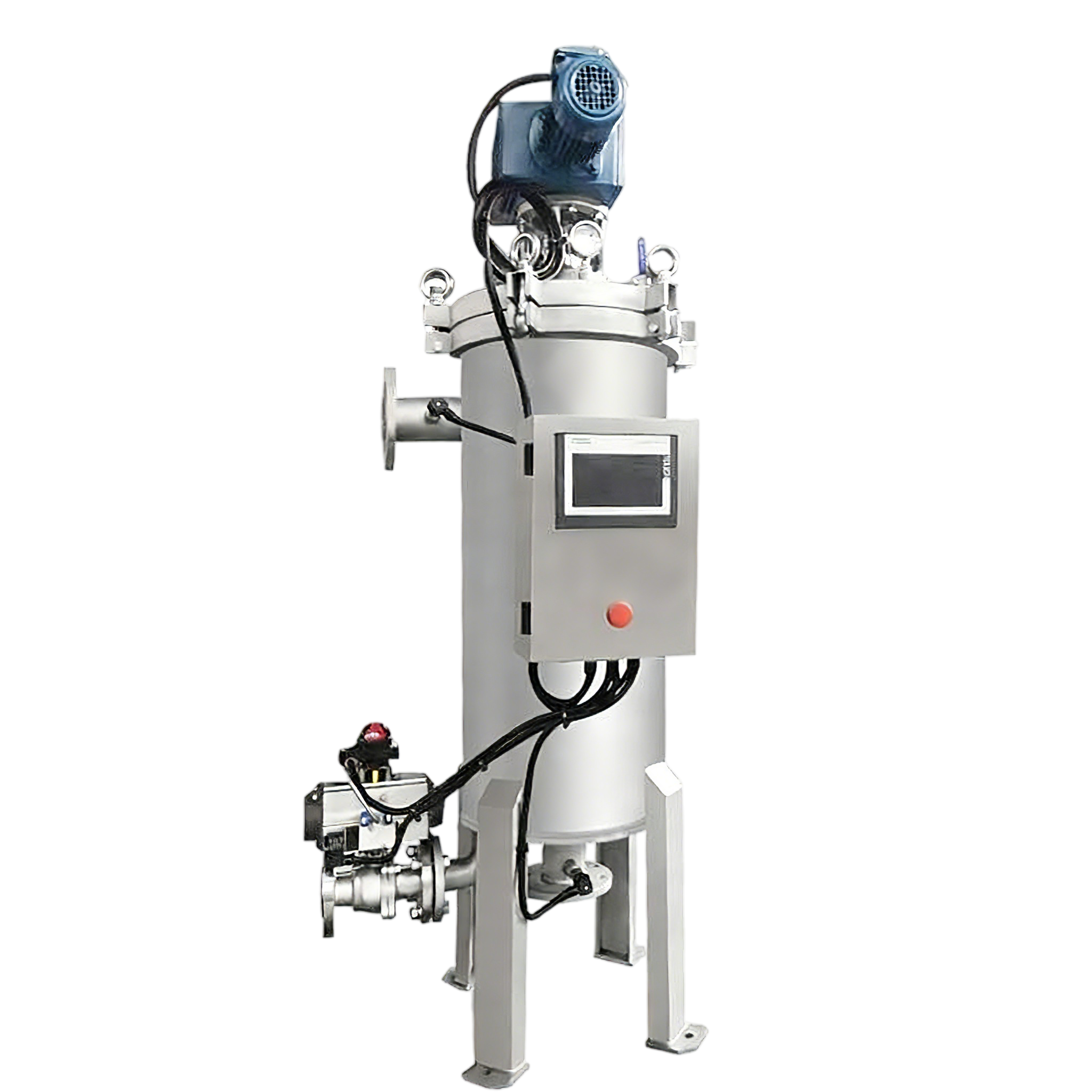 Factory Price High Efficiency Intelligent Industrial Water Filters Multi-Mode Auto Self-Cleaning Stainless Steel Industrial Filtration Equipment