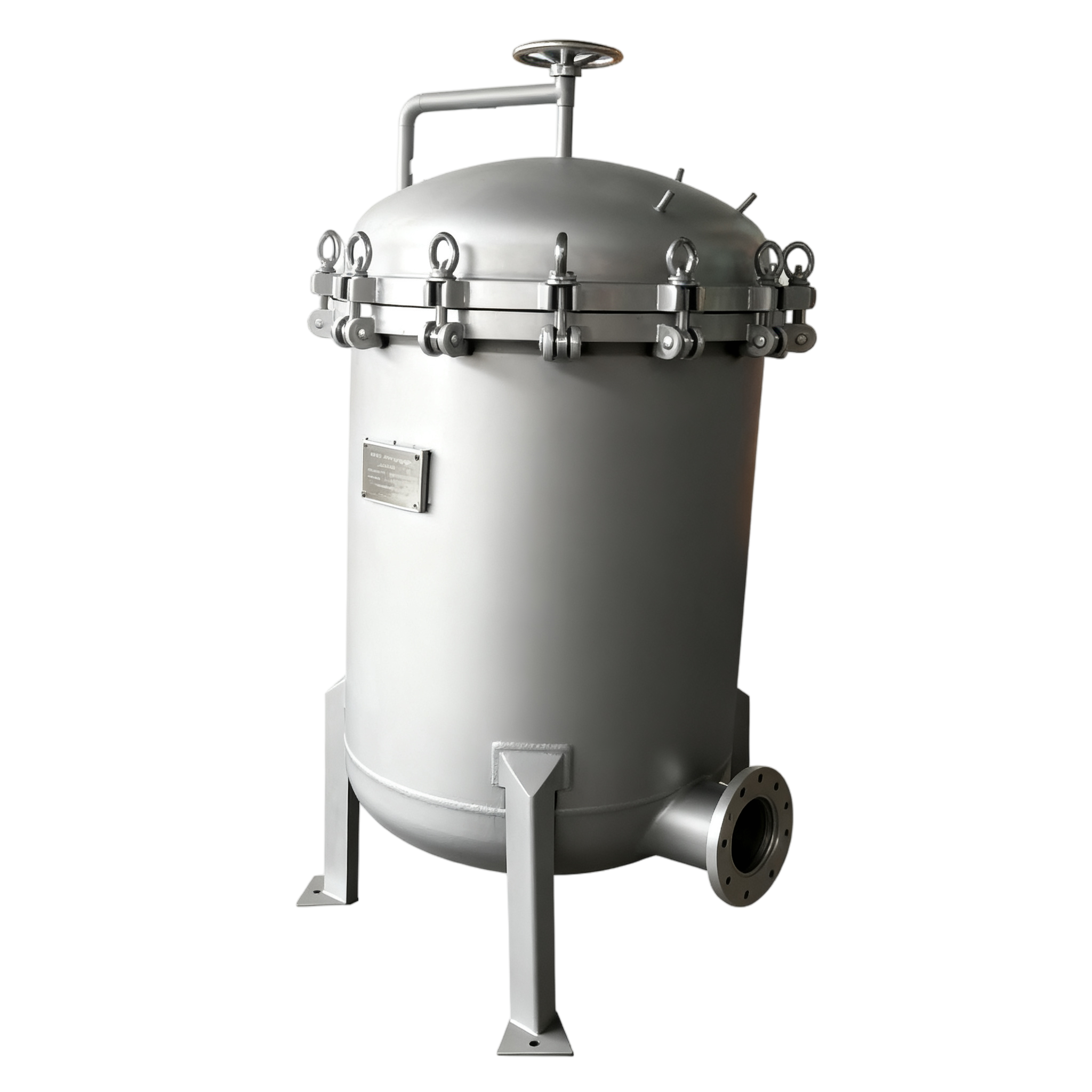 Customizable Sanitary Stainless Steel 304/316L Multi Bag Filter Housings OEM Options Available for Food, Pharma & Petrochemical