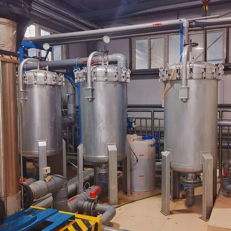 High-Pressure Quick Open Stainless Steel Precision Filter with Rocker Arm