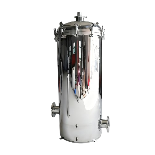 Compact Quick Open Type Stainless Steel Precision Filter No Supporting Leg