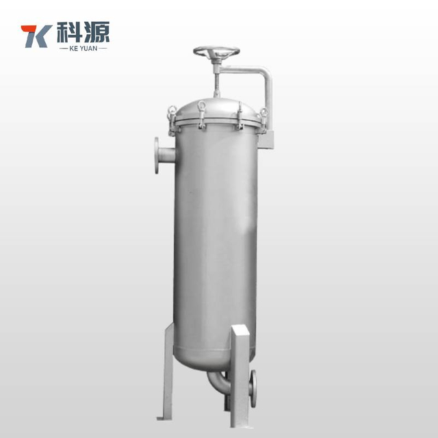 Industrial Stainless Steel High Flow Filter Cartridge Housing 20" 30" 40" for Large Volume Water Treatment with 100-500 GPM Flow Rate