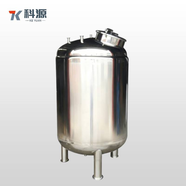 Factory Price Sanitary Food Grade Liquid Water Storing Vessel Customized Drum Jacketed Insulated Stainless Steel Water Storage Tank