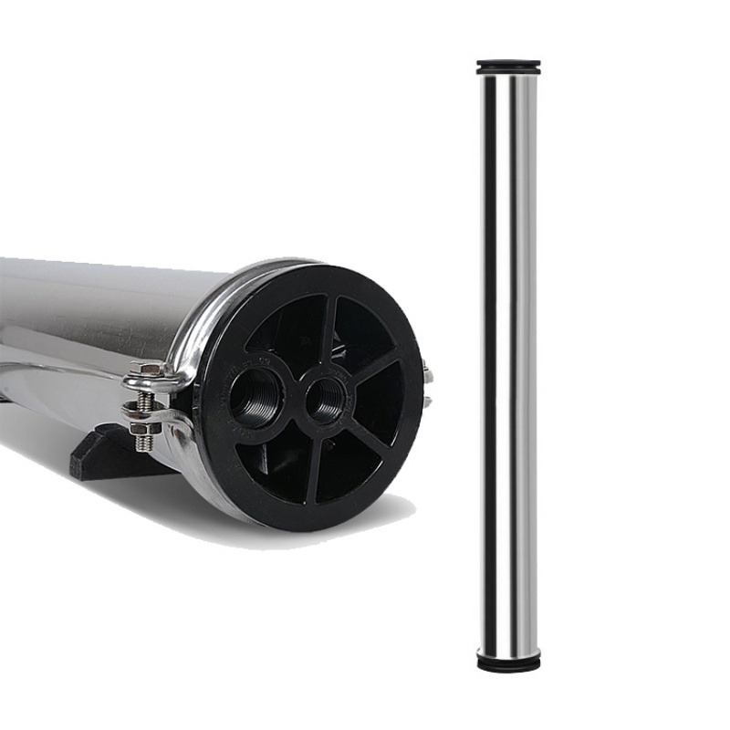 High Pressure 316L Stainless Steel Membrane Pressure Vessel 300-1000 PSI for Seawater Desalination and Industrial RO Systems