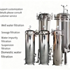 High Flow Tri-Clamp Stainless Steel Precision Filter with Large Diameter Cartridges and Low Pressure Drop Design