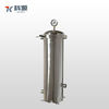 High Flow Tri-Clamp Stainless Steel Precision Filter with Large Diameter Cartridges and Low Pressure Drop Design