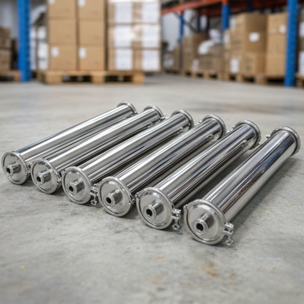 ASME BPE Compliant Tri-Clamp Type Housing with Ra≤0.8μm Surface for Critical Process Applications and Validation