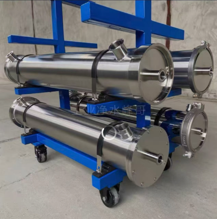 Sanitary Stainless Steel Flange RO Housing with Tri-Clamp Compatible Design for Food Pharmaceutical Applications