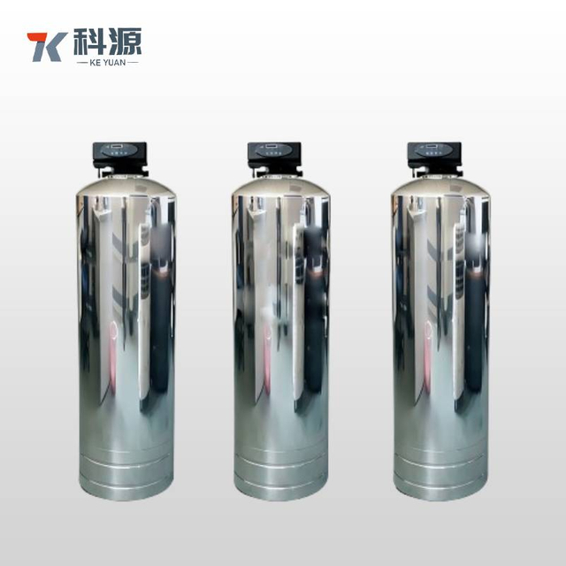 Custom Fabricated Stainless Steel Softening Tank with Internal Distributor & Lateral System for High Efficiency Regeneration