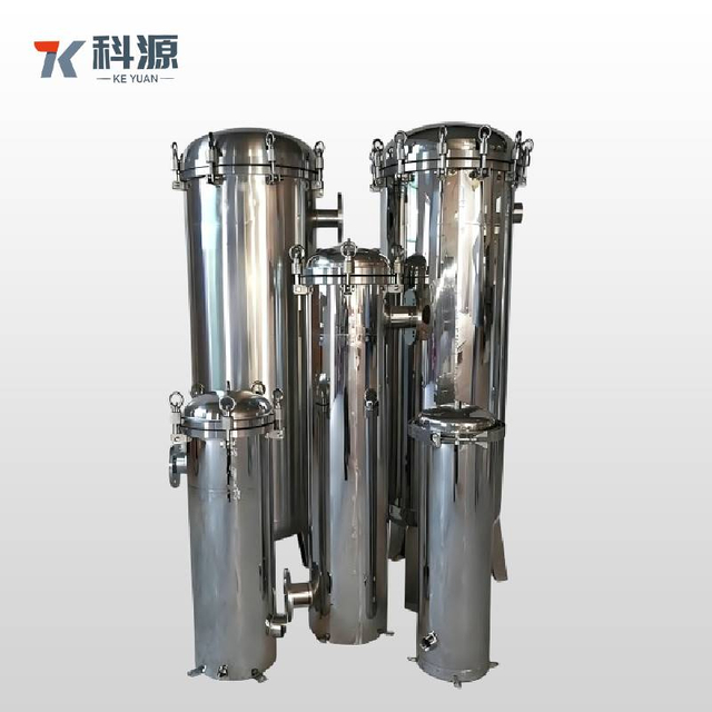 Compact Quick Open Type Stainless Steel Precision Filter No Supporting Leg