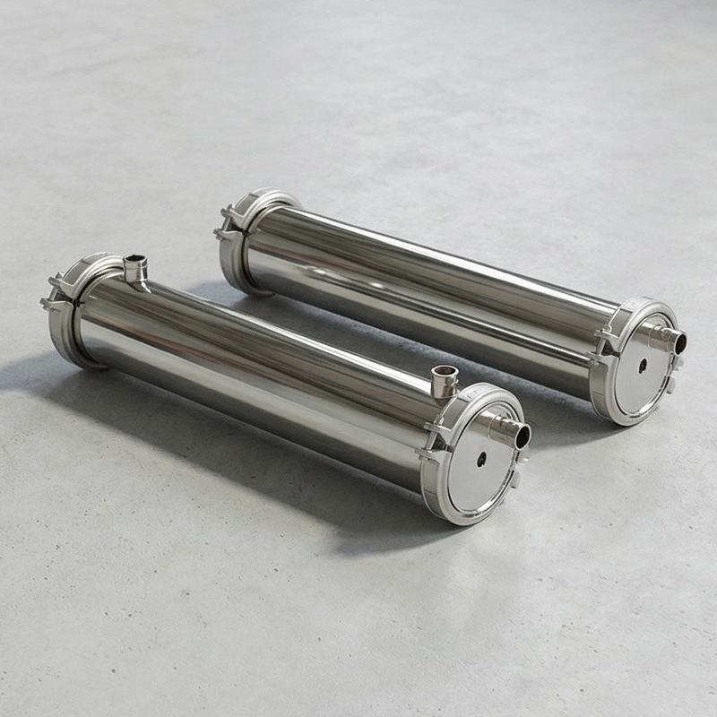Food Grade Stainless Steel Coupling Membrane Housing CIP Design FDA Certified Manufacturer Direct