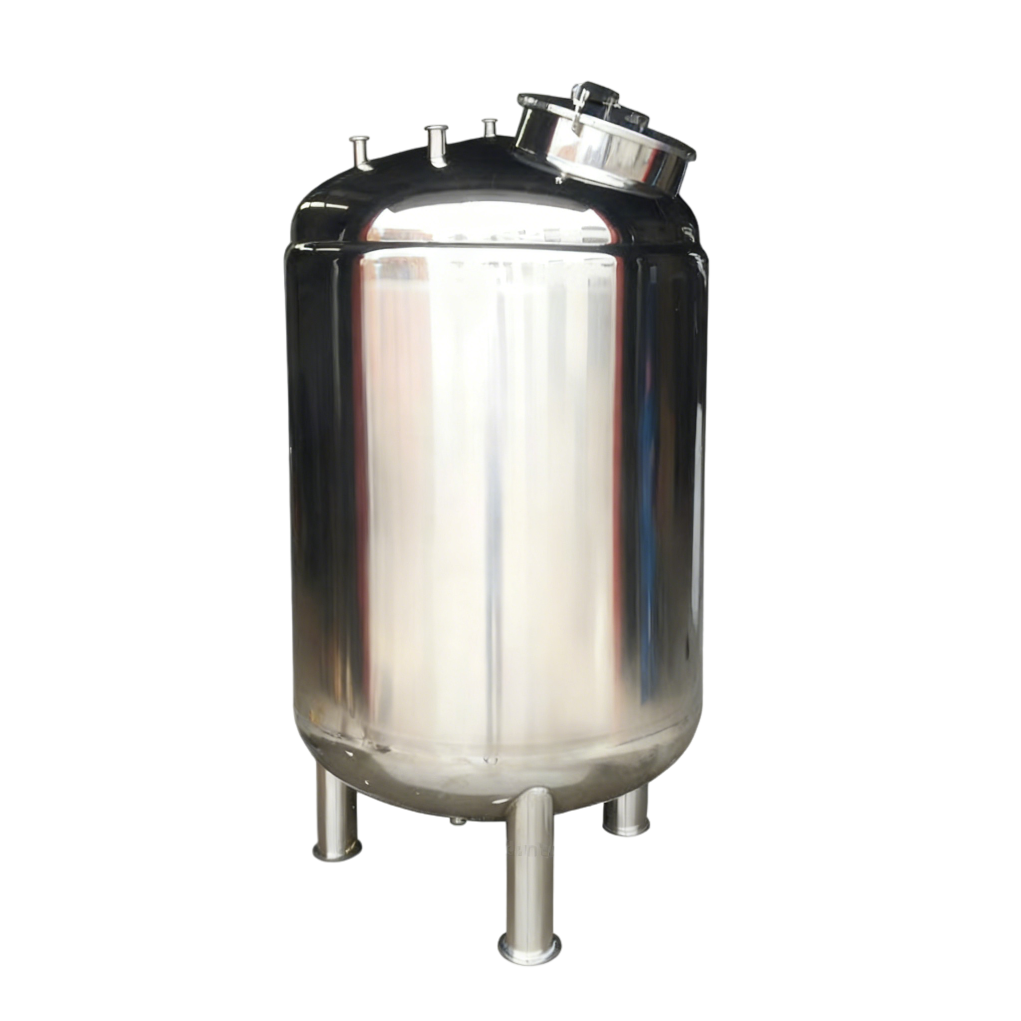 Double Wall Insulated Stainless Steel Hot Water Storage Tank with Temperature Control for Sanitary Process Applications