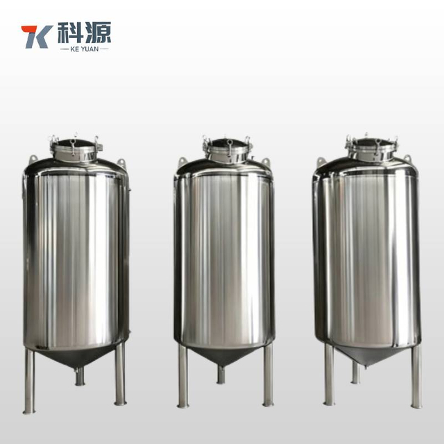 Stainless Steel Pressure Vessel Water Tank with Sanitary Internals for Clean Steam and Process Water Distribution Systems