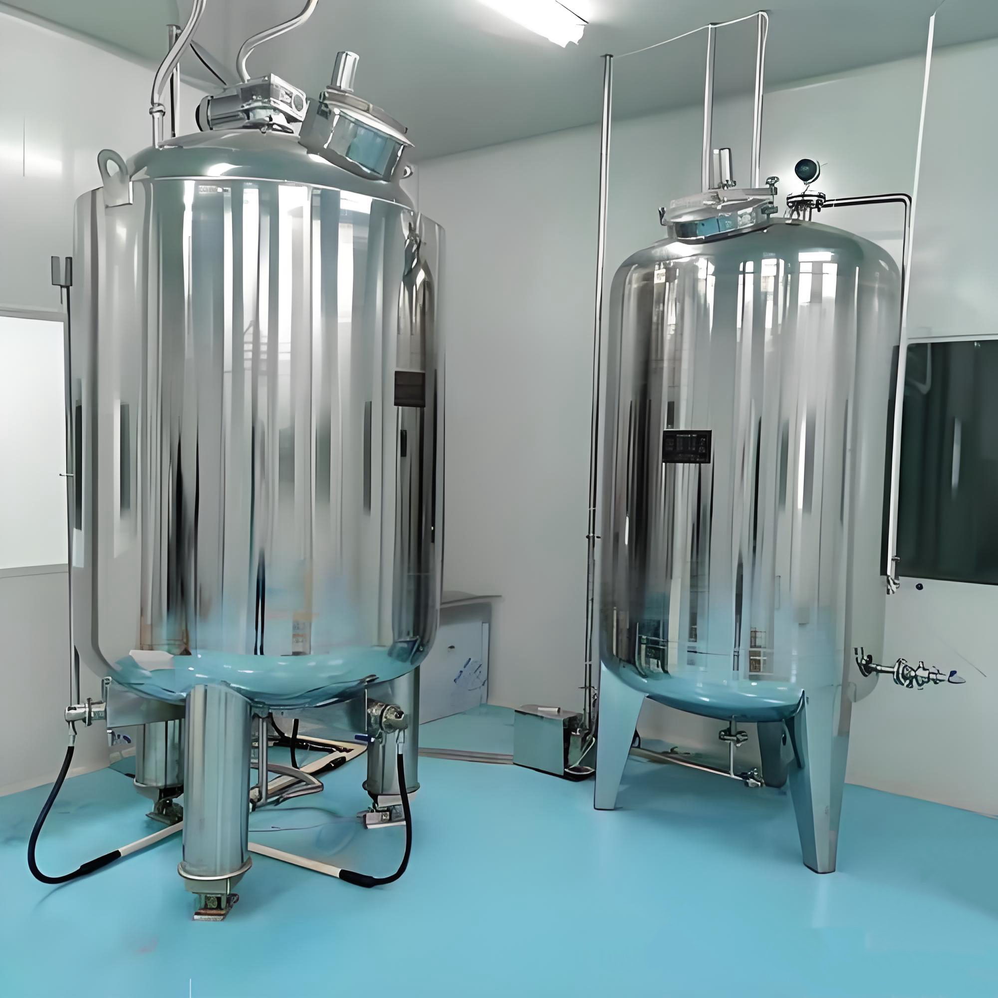 Factory Price Sanitary Food Grade Liquid Water Storing Vessel Customized Drum Jacketed Insulated Stainless Steel Water Storage Tank