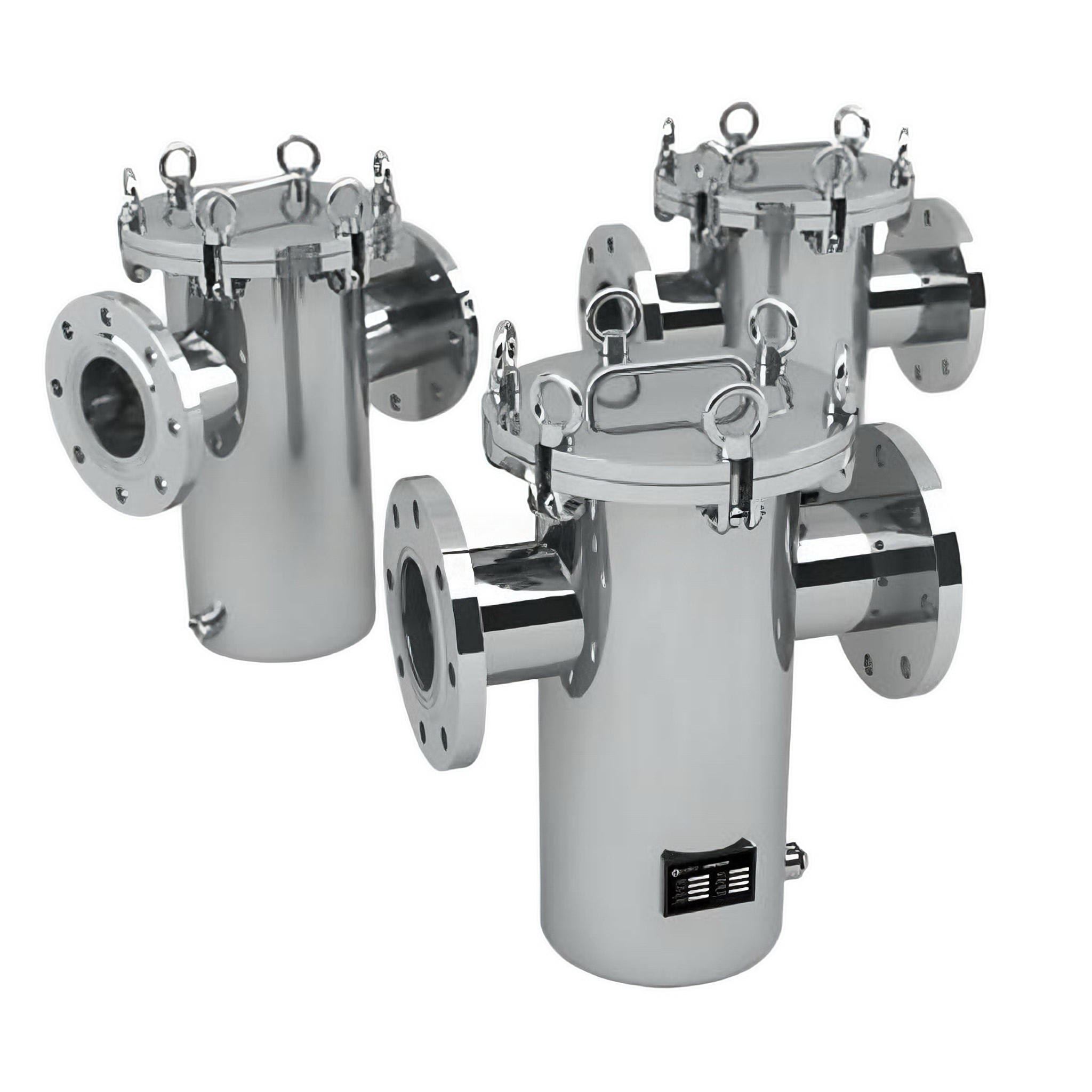 Stainless Steel Basket Filter - High Precision Filtration for Industrial Water Treatment