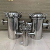 ASME Certified Stainless Steel Basket Filter Pressure Vessel with Differential Pressure Gauge for Filter Condition Monitoring