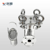 Heavy Duty Stainless Steel Basket Filter with Reinforced Basket and Bypass Valve for Industrial Water and Oil Filtration