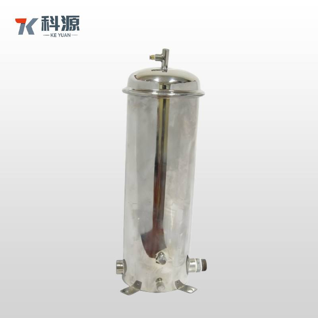 CIP/SIP Capable Tri-Clamp Precision Filter Housing with Smooth Internal Surface and No Dead Legs for Easy Cleaning