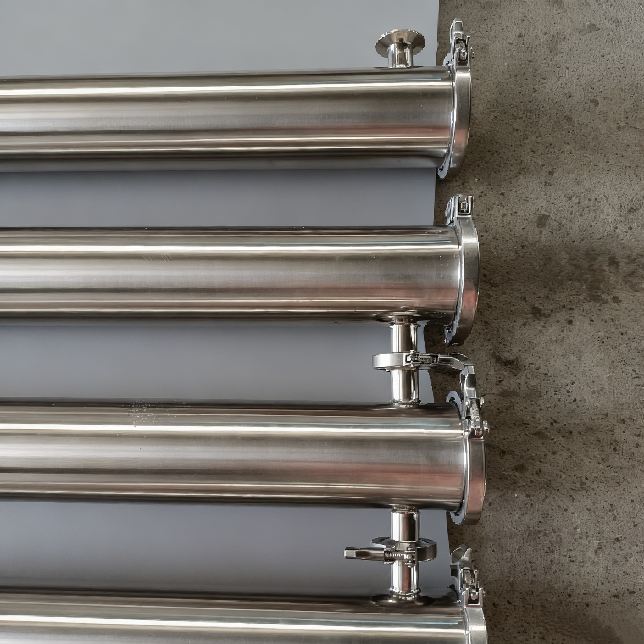 ASME BPE Compliant Tri-Clamp Type Housing with Ra≤0.8μm Surface for Critical Process Applications and Validation