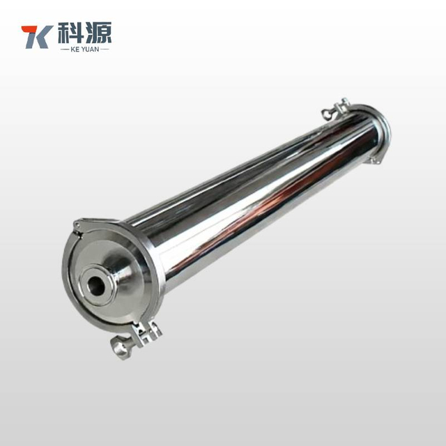 Stainless Steel Tri-Clamp Type RO Membrane Housing 4" 8" 8040 with Quick Release Design for Easy Filter Replacement