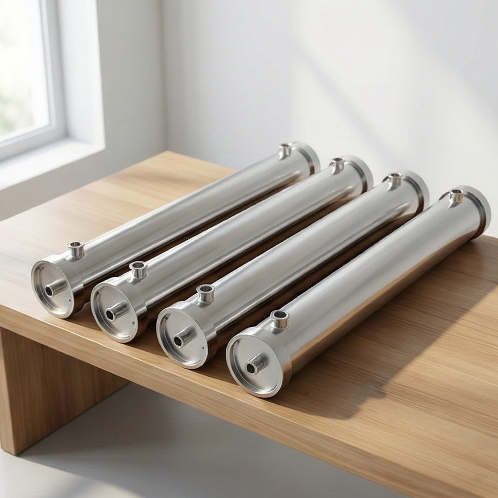 Standard 4-Inch Stainless Steel Built-In Membrane Housing with ASME Code