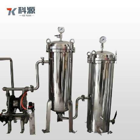 CE Certified Quick Open SS Precision Filter with Supporting Leg for Industrial Filtration