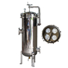 Vertical 304/316L Stainless Steel High Flow Filter for Water Treatment Applications