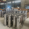 Factory Price Industrial Filtration Equipment Stainless Steel 304 316L Quick Open Precision Cartridge Filter Housing With Supporting Leg 
