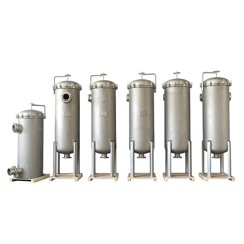 Sanitary 316L Stainless Steel High Flow Filter with 3-A Approved Design for Food Beverage and Pharmaceutical Liquid Processing