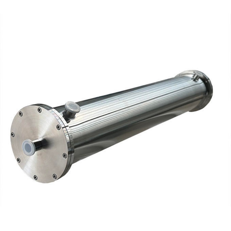SS304 316L Flange Stainless Steel RO Membrane Housing 8040 8080 80120 80160 80200 SS Membrane Housing Factory Price for Reverse Osmosis Water System