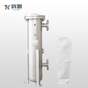 Sanitary 304 316L Stainless Steel Single Bag Pressure Filter Housing with Easy Change Bag for Pharma & Beverage