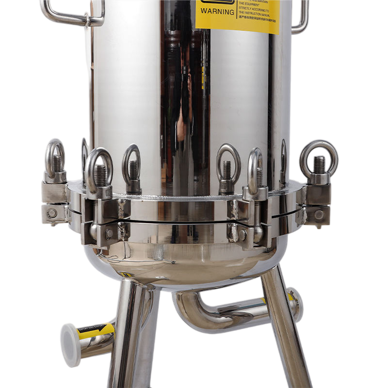 Factory Price Sanitary Food Grade Stainless Steel SS304/316L Single Multi Core Micro Filter for Chemical Industry Beverage and Juice