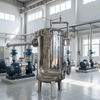 Customizable Stainless Steel Multi Bag Filter Skid with Pump, Valves, and Control Panel for Turnkey Filtration Solutions