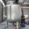 High Flow Stainless Steel Pressure Multi-Media Filter Vessel 24" to 96" Diameter for Industrial Pre-Treatment and RO System Protection