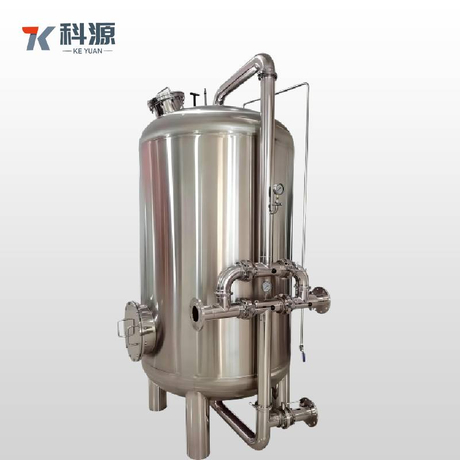 Customized Stainless Steel Multi-Media Filter for Specific Water Quality Conditions with Optimized Media Combination and Layer Height