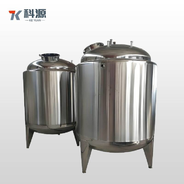 304 316L Stainless Steel Insulated Water Storage Tank with Polyurethane Foam for Sanitary Process Applications