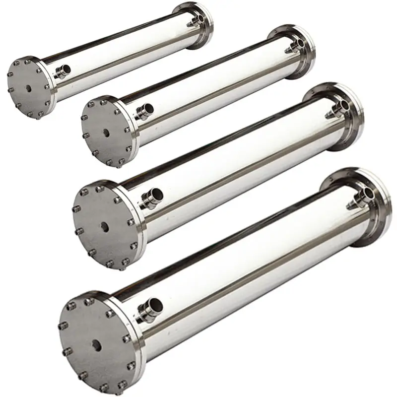 Multi-Port Flange Stainless Steel RO Housing with Double O-Ring Seal for Leak-Free Operation