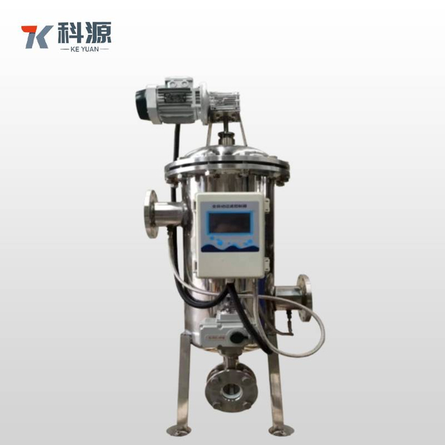 Energy Efficient Stainless Steel Automatic Filter with Low Pressure Drop and Minimal Power Consumption for Sustainable Operations