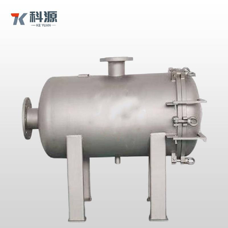 304/316L Stainless Steel Horizontal High-Flow Filter 10 Bar Pressure Rated
