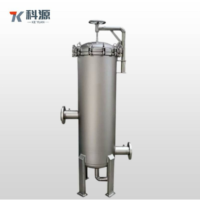 Sanitary 316L Stainless Steel High Flow Filter with 3-A Approved Design for Food Beverage and Pharmaceutical Liquid Processing